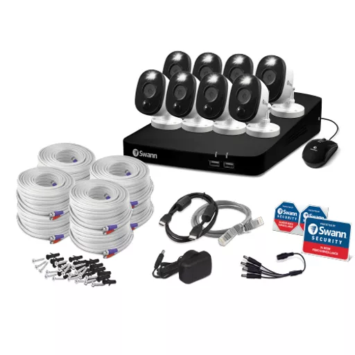 Swann SWDVK-846808WL video surveillance kit 8 channels