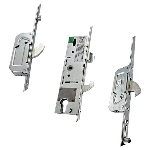 ERA 6635 85BB Lever Operated Latch & Hook Split Spindle 16mm - 2 Hook & 2 Roller
