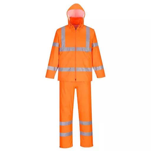 Hi-Vis Packaway Rain Suit