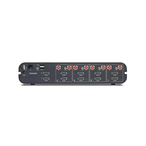 Belkin F1DN204KVM-UN-3 KVM switch Rack mounting Black