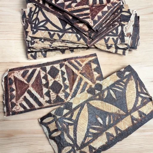 2 Pieces Tapa Cloth