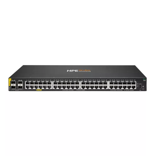 HPE Aruba Networking CX 6100 48G Class4 PoE 4SFP+ 370W Switch