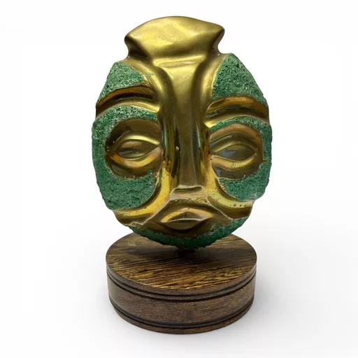 Brass Ashanti Mask