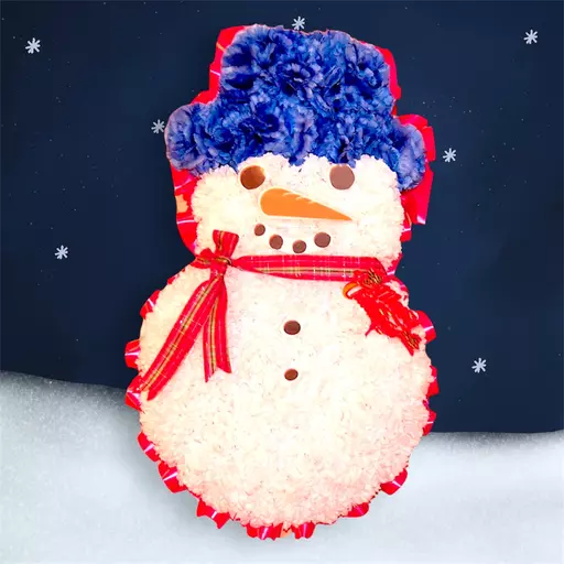 CHRISTMAS SNOWMAN GRAVE TRIBUTE