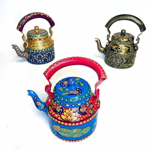 Indian Painted Kettle