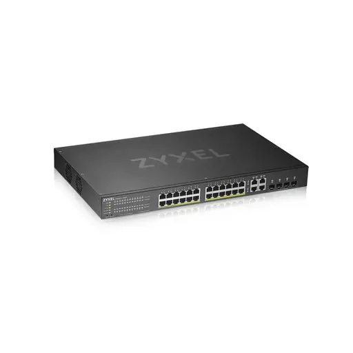 Zyxel GS1920-24HPv2 Managed L2/L3/L4 Gigabit Ethernet (10/100/1000) Power over Ethernet (PoE) Black