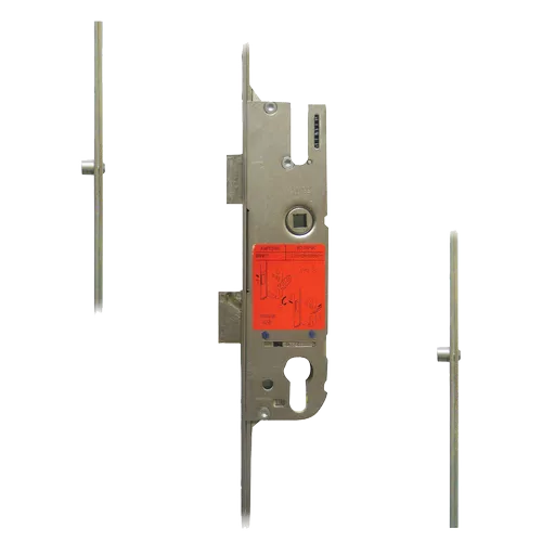 GU Secury Lever Operated Latch & Deadbolt Attachment For Shootbolts - 2 Roller