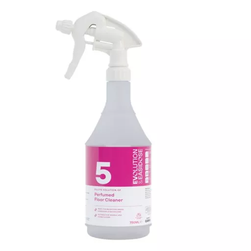 PERFUMED FLOOR CLEANER ED5 - EMPTY TRIGGER BOTTLES (6x750ml