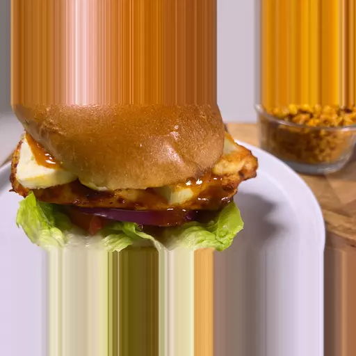 Fake-away Air Fryer Nando’s Chicken & Halloumi Roll .png