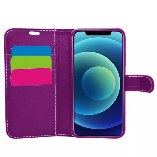 Wallet for iPhone 12 & iPhone 12 Pro - Purple