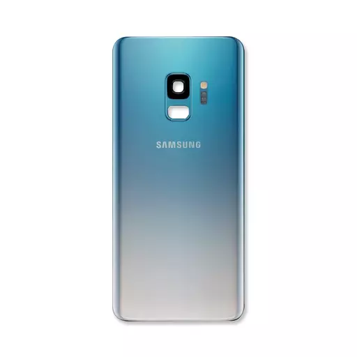 Back Cover w/ Camera Lens (Service Pack) (Ice Blue) - For Galaxy S9 (G960)