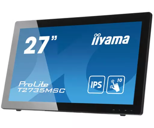 iiyama ProLite T2735MSC-B3 computer monitor 68.6 cm (27") 1920 x 1080 pixels Full HD LED Touchscreen Black