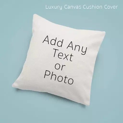 personalise luxury cushion - make it special with custom photos & message