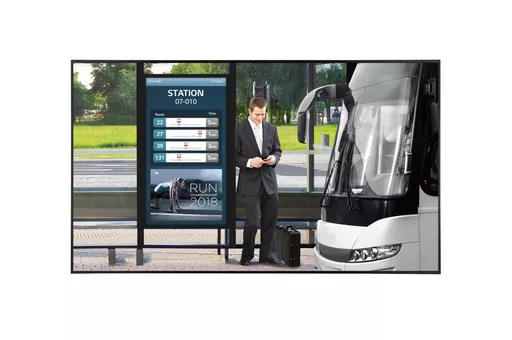 LG 55XF3E Digital signage display 139.7 cm (55') LCD 3000 cd/m² Full HD Black Web OS 24/7