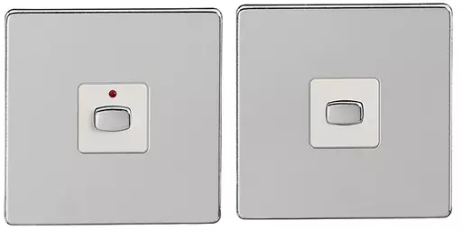 EnerGenie MIHO045 light switch Chrome, White