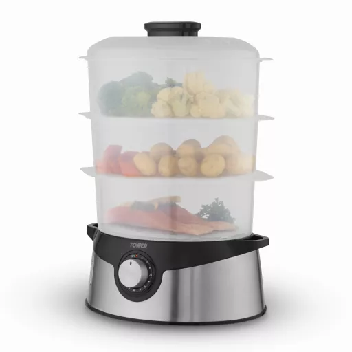 9L Three Tier Food Steamer