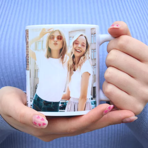 Photo Collage Mug - 3 Photos Family Photo Mug