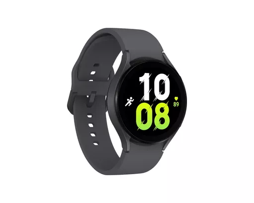 Samsung Galaxy Watch5 3.56 cm (1.4") OLED 44 mm Digital 450 x 450 pixels Touchscreen 4G Graphite Wi-Fi GPS (satellite)