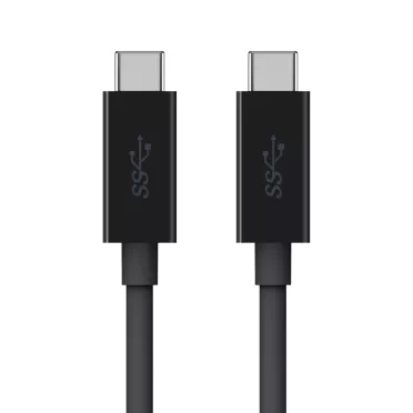 Belkin F2CU049bt2M-BLK USB cable 2 m USB 3.2 Gen 1 (3.1 Gen 1) USB C Black