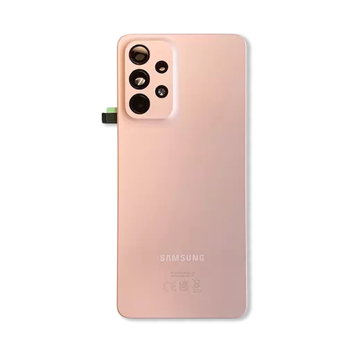 Back Cover w/ Camera Lens (Service Pack) (Peach) - For Galaxy A33 5G (A336)