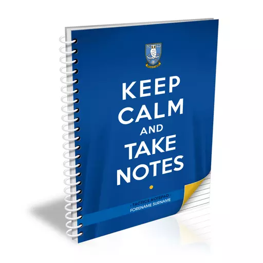 Sheffield Wednesday FC Keep Calm Notebook