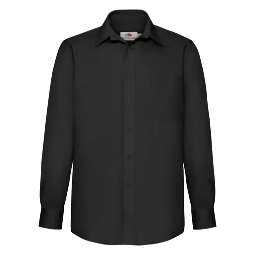 Men's Long Sleeve Poplin Shirt