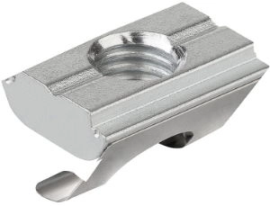 K1027 - Slot Nut With Spring For Aluminium Profiles