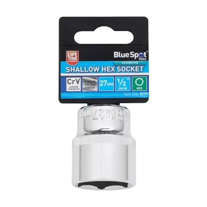 Individual Shallow Hex Socket (27mm)