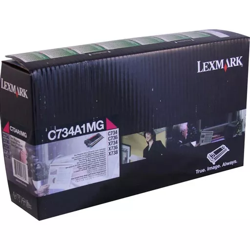 Lexmark Magenta Return Program Toner Cartridge (6000 Yield)