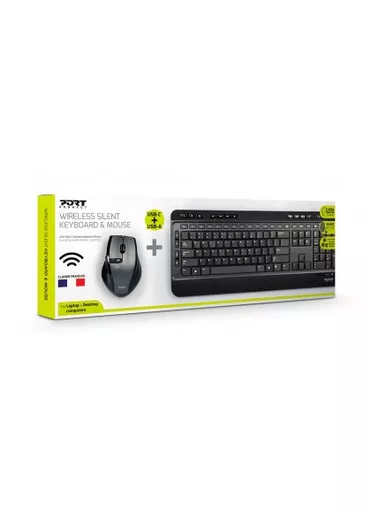 Port Designs SILENT PACK 2 IN 1 KEYBOARD + MOUSE