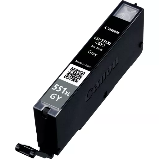 Canon 6447B001/CLI-551GYXL Ink cartridge gray high-capacity, 3.35K pages ISO/IEC 24711 275 Photos 11ml for Canon Pixma IP 8700/MG 6350/MG 7550