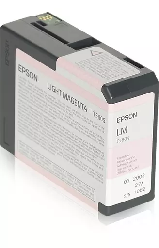 Epson C13T580600/T5806 Ink cartridge light magenta 80ml for Epson Stylus Pro 3800