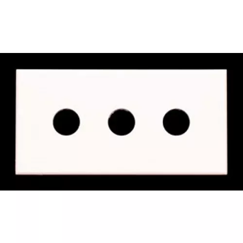 3 x 6.3mm Hole (Cut-out) Euro Module