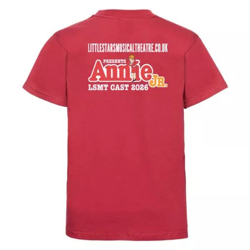 LittleStarsMusicalTheatre_AnnieJuniorT-Shirt_ClassicRed_Back.png