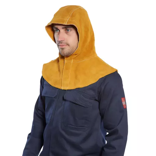 FR Leather Hood