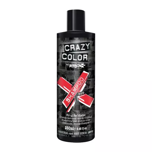 Crazy Color Vibrant Color Shampoo Red 250ml
