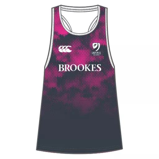 OxfordBrookesUniversity_Athletics_HomeKit_WomensEcoSublimateRacerbackSinglet_GreyPinkWhite_Front.png