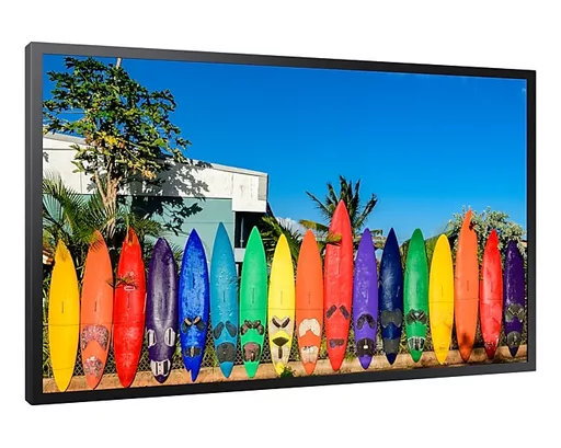 Samsung LH46OMBEBGBXEN Signage Display Digital signage flat panel 116.8 cm (46") VA Wi-Fi 4000 cd/m² Full HD Black Built-in processor Tizen 5.0 24/7