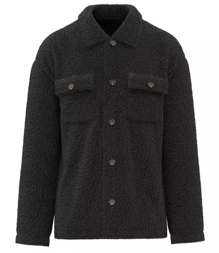 Spasso Unisex Sherpa Drop Shoulder Overshirt