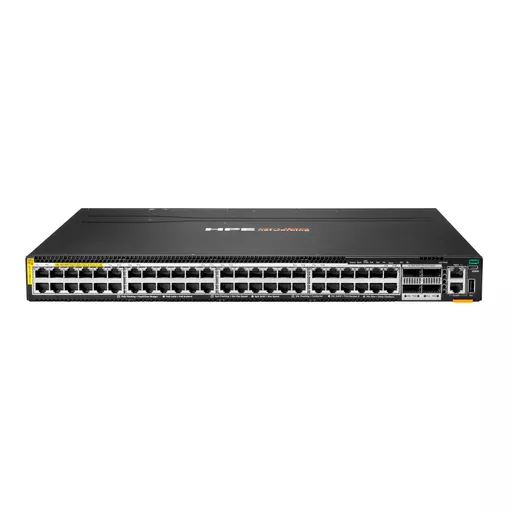 HPE Aruba Networking CX 6300M 48p SR10 1G/2.5G/5G/10G PTP/AVB Class8 PoE and 4p 100G MACsec Switch