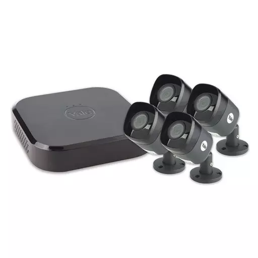 Yale 4 camera 8 channel 1080 DVR 2TB video surveillance kit Wired 8 channels