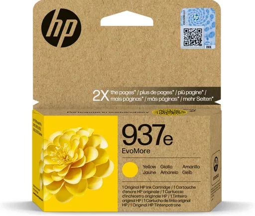 HP 4S6W8NE/937E Printhead cartridge yellow Evomore, 1.65K pages ISO/IEC 19752 for HP OJ Pro 9100/e