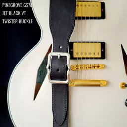 GS78 black twister buckle Pinegrove guitar strap ANNO.jpg