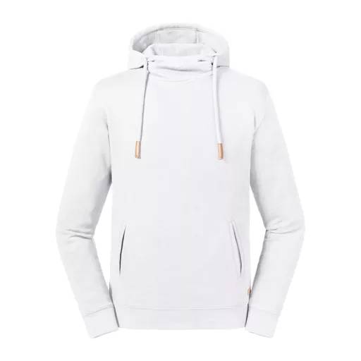 Unisex Organic High Collar Hooded Sweat