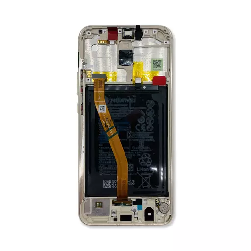 LCD Screen Assembly + Battery (Service Pack) (Platinum Gold) - Huawei Mate 20 Lite