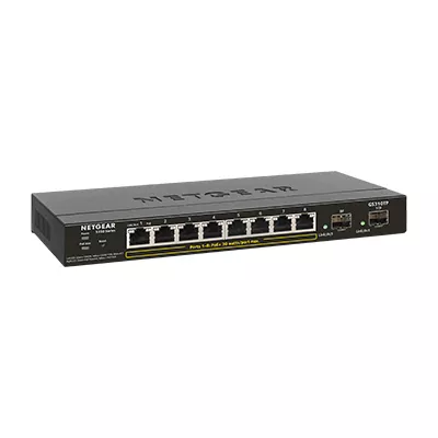 NETGEAR GS310TP Managed L2 Gigabit Ethernet (10/100/1000) Power over Ethernet (PoE) Black