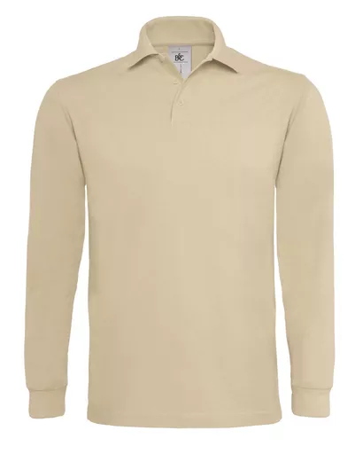 Heavymill Long Sleeved Polo Shirt