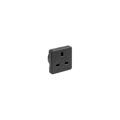 Black UK to USA Travel Adaptor.