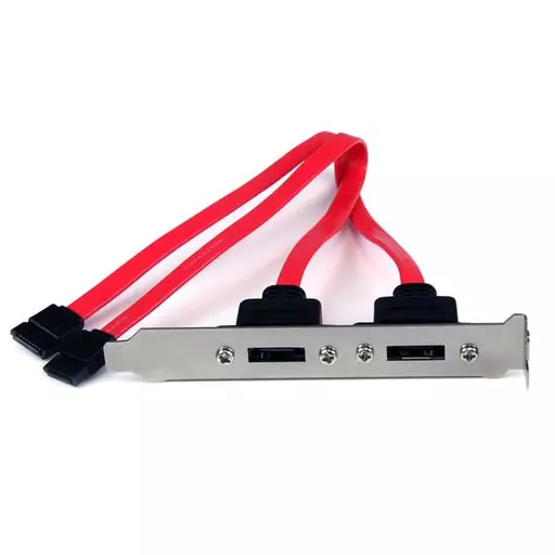 StarTech.com 2 Port SATA to eSATA Slot Plate Bracket