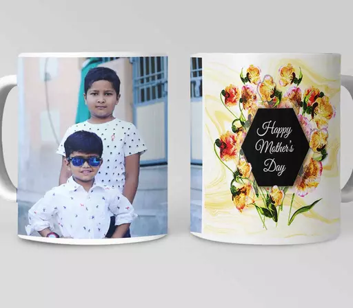 Personalised Mother's Day Mug - Summer's Day - Add Message